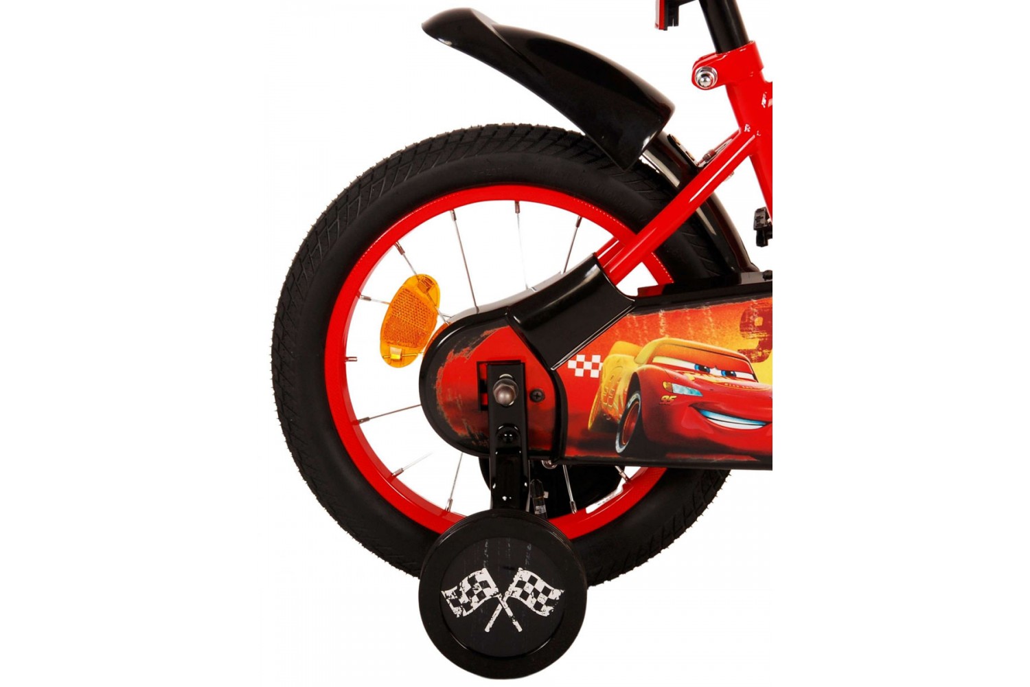 Disney Cars Kinderfahrrad 14 Zoll Jungen Rot