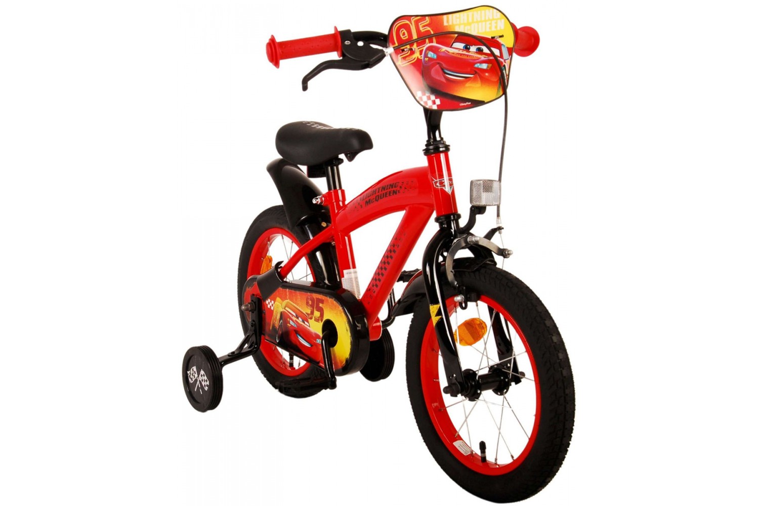 Disney Cars Kinderfahrrad 14 Zoll Jungen Rot