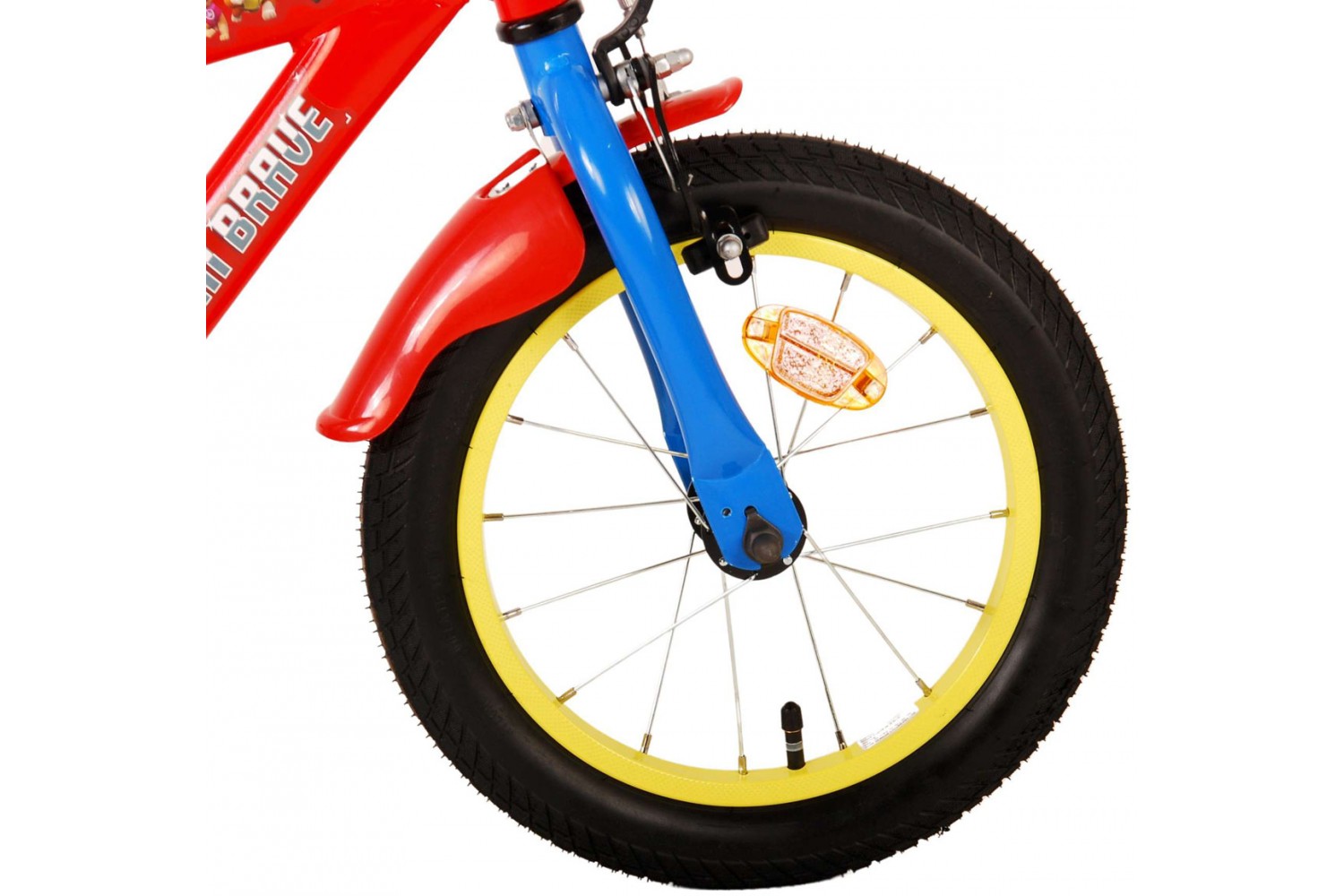 Paw Patrol Kinderfahrrad 14 Zoll Jungen Rot Blau