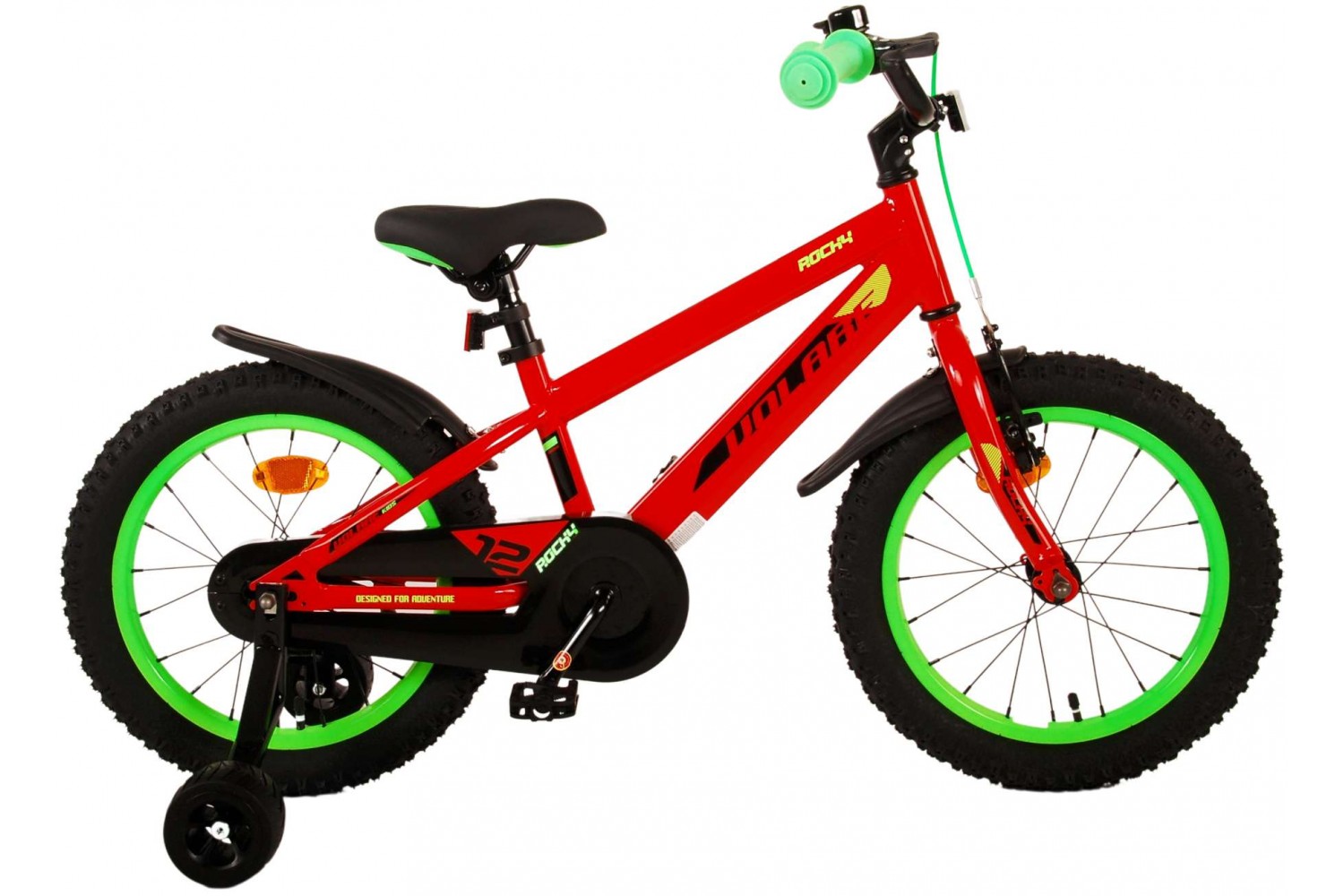 Volare Rocky Kinderfahrrad 16 Zoll Jungen Rot