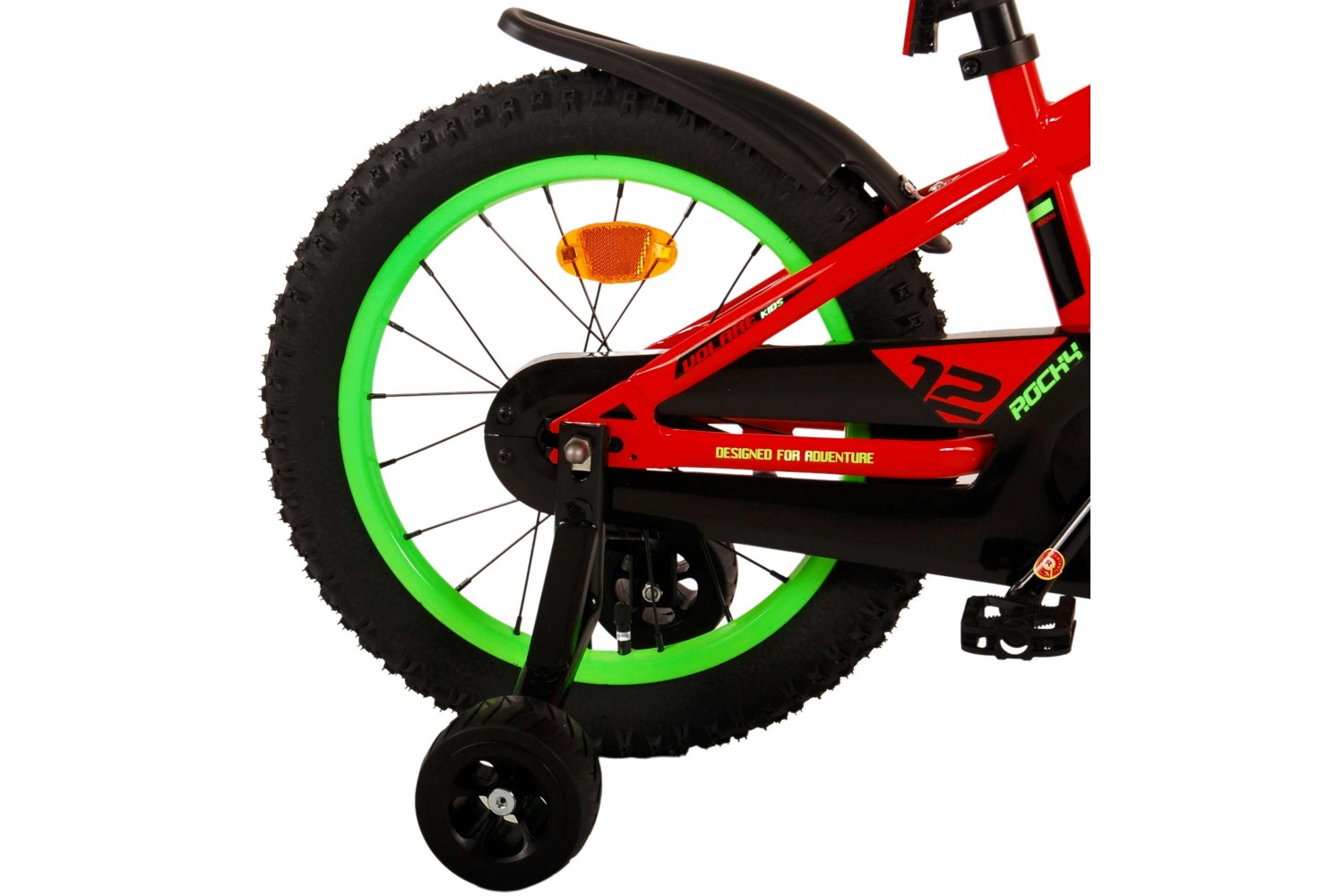 Volare Rocky Kinderfahrrad 16 Zoll Jungen Rot