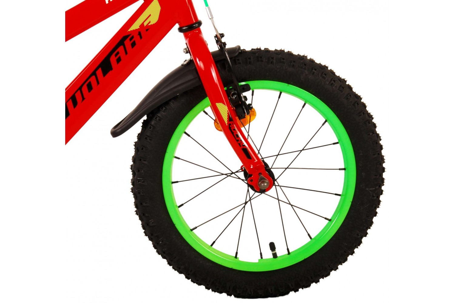 Volare Rocky Kinderfahrrad 16 Zoll Jungen Rot