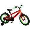 Volare Rocky Kinderfahrrad 16 Zoll Jungen Rot | 2 Handbremsen