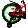 Volare Rocky Kinderfahrrad 16 Zoll Jungen Rot | 2 Handbremsen