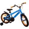 Volare Rocky Kinderfahrrad 16 Zoll Jungen Blau | 2 Handbremsen