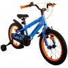 Volare Rocky Kinderfahrrad 16 Zoll Jungen Blau | 2 Handbremsen