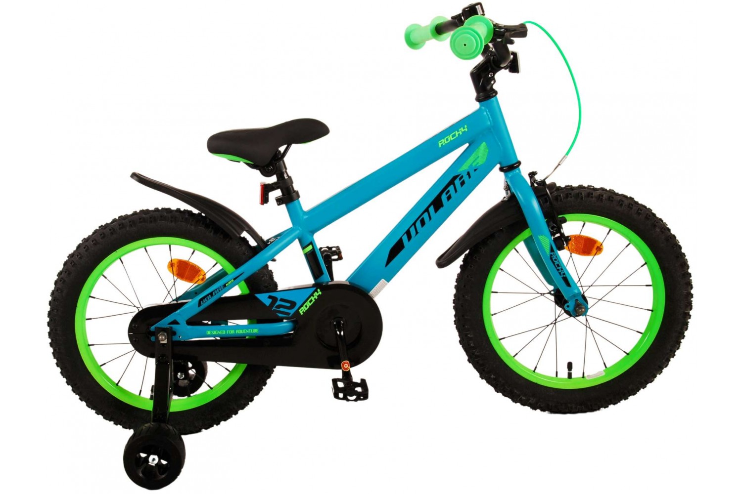 Volare Rocky Kinderfahrrad 16 Zoll Jungen Grün