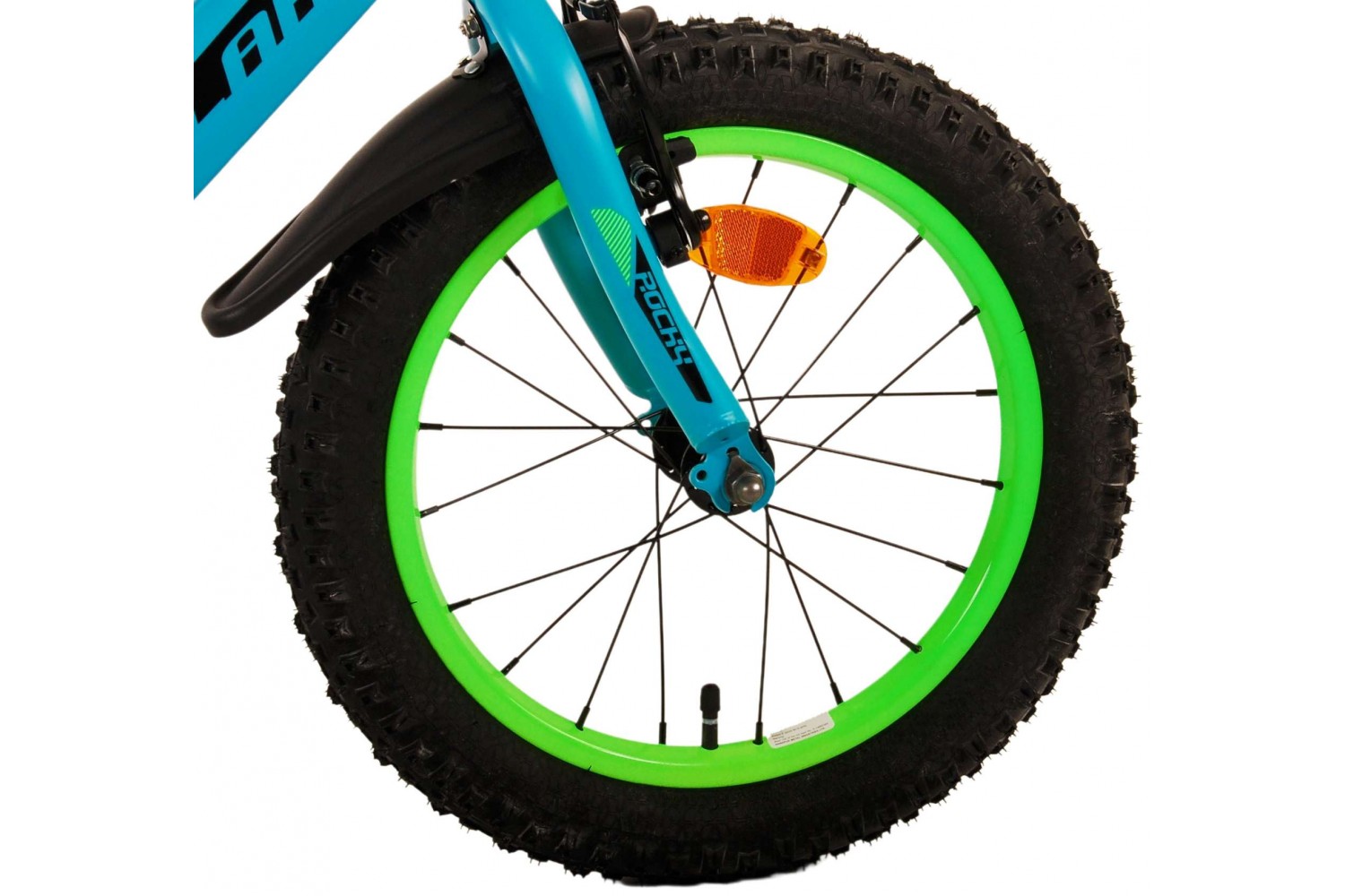 Volare Rocky Kinderfahrrad 16 Zoll Jungen Grün