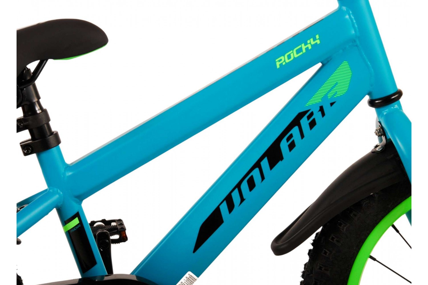 Volare Rocky Kinderfahrrad 16 Zoll Jungen Grün