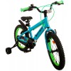 Volare Rocky Kinderfahrrad 16 Zoll Jungen Grün | 2 Handbremsen