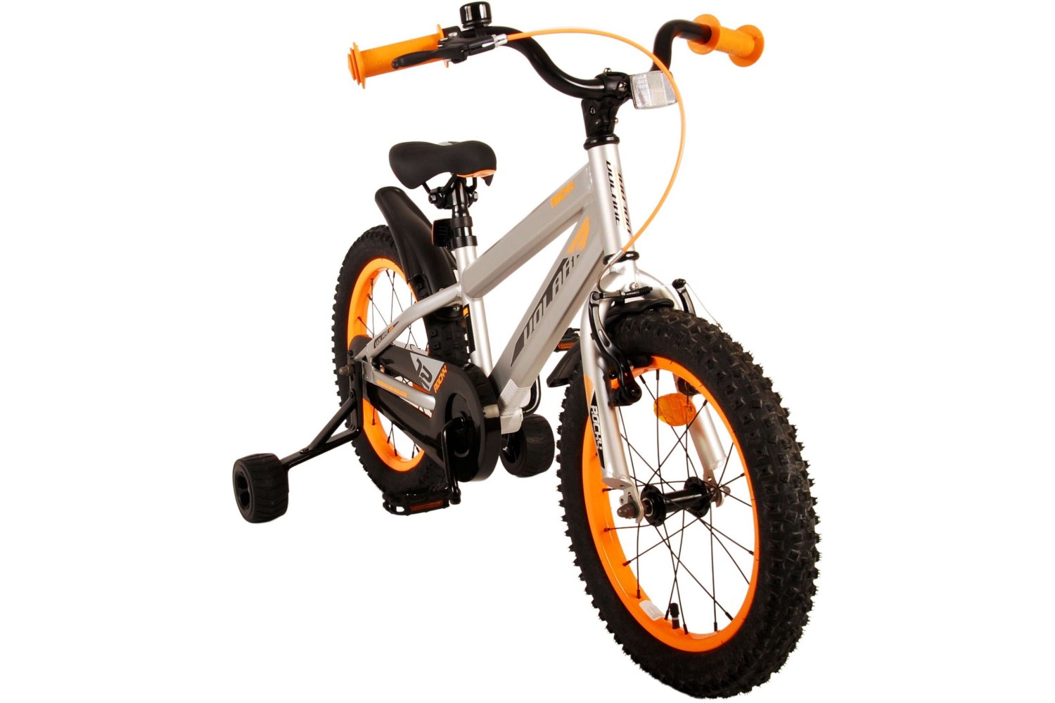 Volare Rocky Kinderfahrrad 16 Zoll Jungen Grau