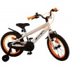 Volare Rocky Kinderfahrrad 16 Zoll Jungen Grau | 2 Handbremsen