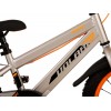 Volare Rocky Kinderfahrrad 16 Zoll Jungen Grau | 2 Handbremsen