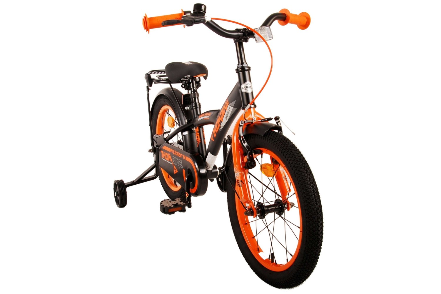 Volare Thombike Kinderfahrrad 16 Zoll Jungen Schwarz Orange