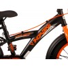 Volare Thombike Kinderfahrrad 16 Zoll Jungen Schwarz Orange | 2 Handbremsen