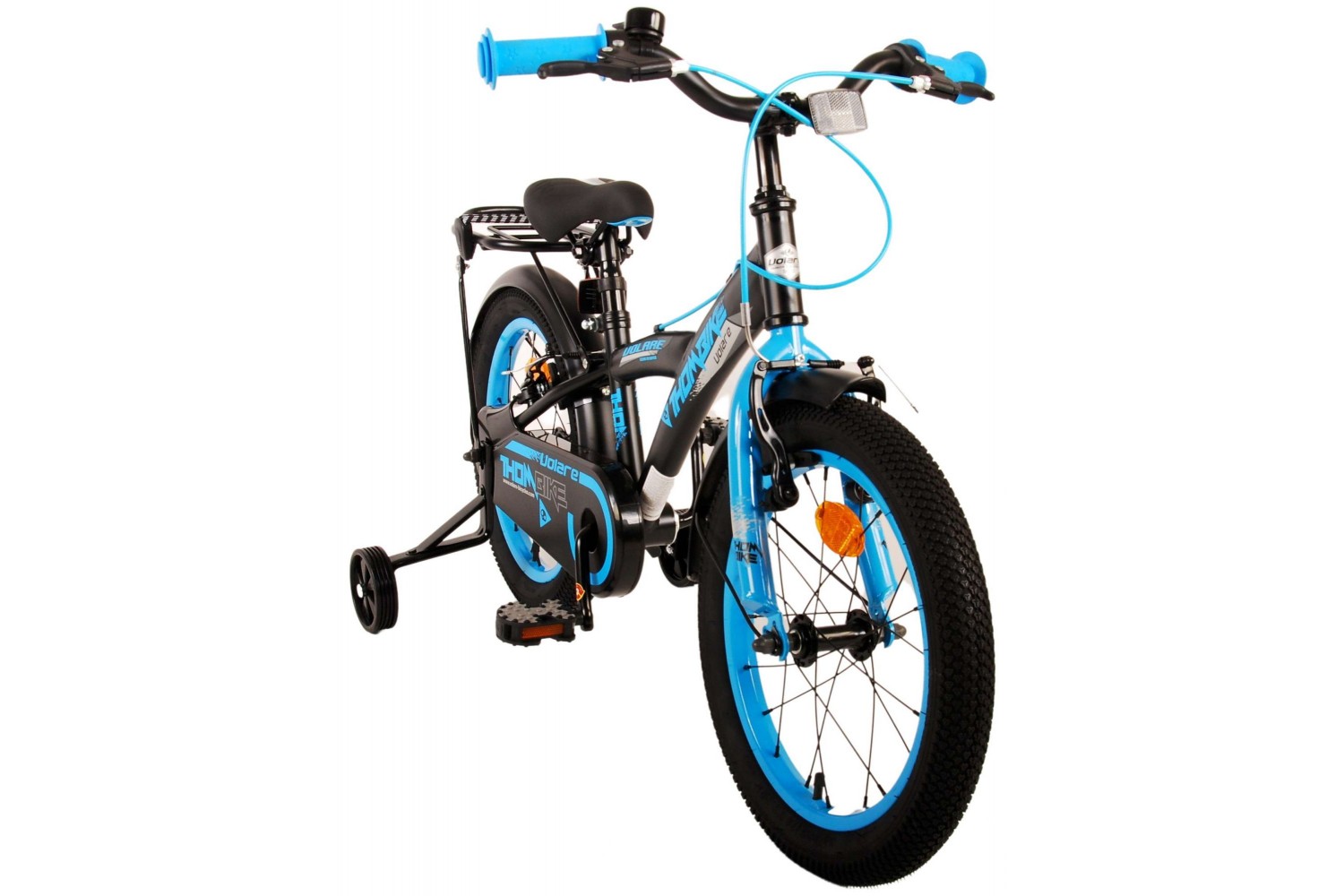 Volare Thombike Kinderfahrrad 16 Zoll Jungen Schwarz Blau