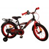 Volare Thombike Kinderfahrrad 16 Zoll Jungen Schwarz Rot