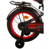 Volare Thombike Kinderfahrrad 16 Zoll Jungen Schwarz Rot