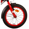 Volare Thombike Kinderfahrrad 16 Zoll Jungen Schwarz Rot