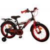 Volare Thombike Kinderfahrrad 16 Zoll Jungen Schwarz Rot | 2 Handbremsen