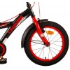 Volare Thombike Kinderfahrrad 16 Zoll Jungen Schwarz Rot | 2 Handbremsen