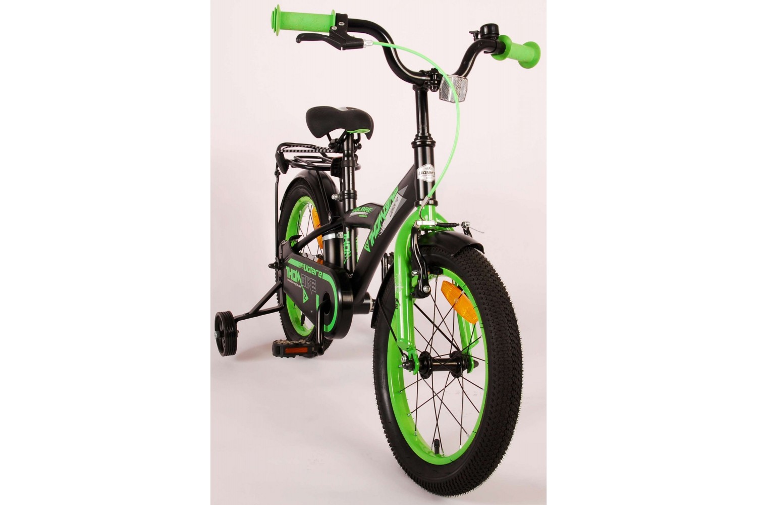 Volare Thombike Kinderfahrrad 16 Zoll Jungen Schwarz Grün