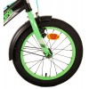 Volare Thombike Kinderfahrrad 16 Zoll Jungen Schwarz Grün | 2 Handbremsen