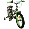 Volare Thombike Kinderfahrrad 16 Zoll Jungen Schwarz Grün | 2 Handbremsen