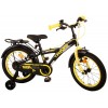 Volare Thombike Kinderfahrrad 16 Zoll Jungen Schwarz Gelb | 2 Handbremsen