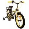 Volare Thombike Kinderfahrrad 16 Zoll Jungen Schwarz Gelb | 2 Handbremsen