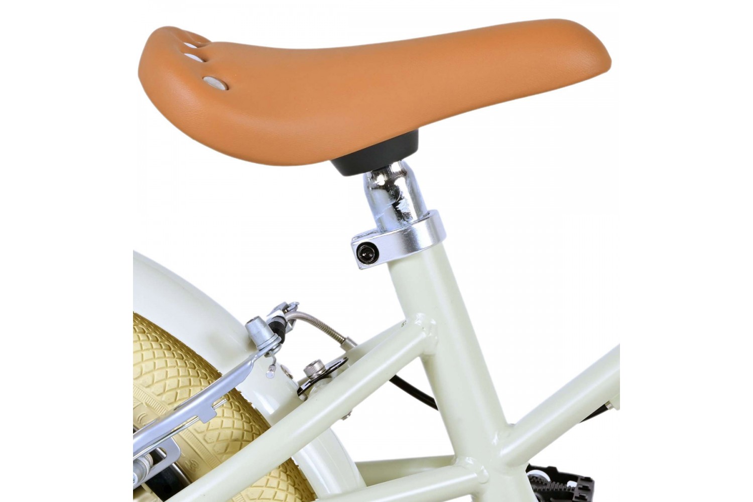 Volare Melody Kinderfahrrad 16 Zoll Mädchen Sand | 2 Handbremsen