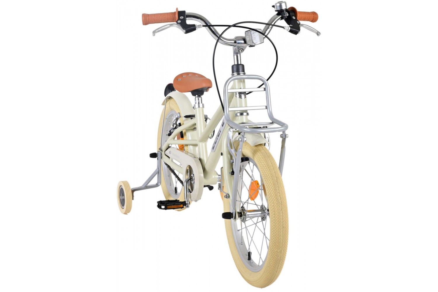 Volare Melody Kinderfahrrad 16 Zoll Mädchen Sand | 2 Handbremsen