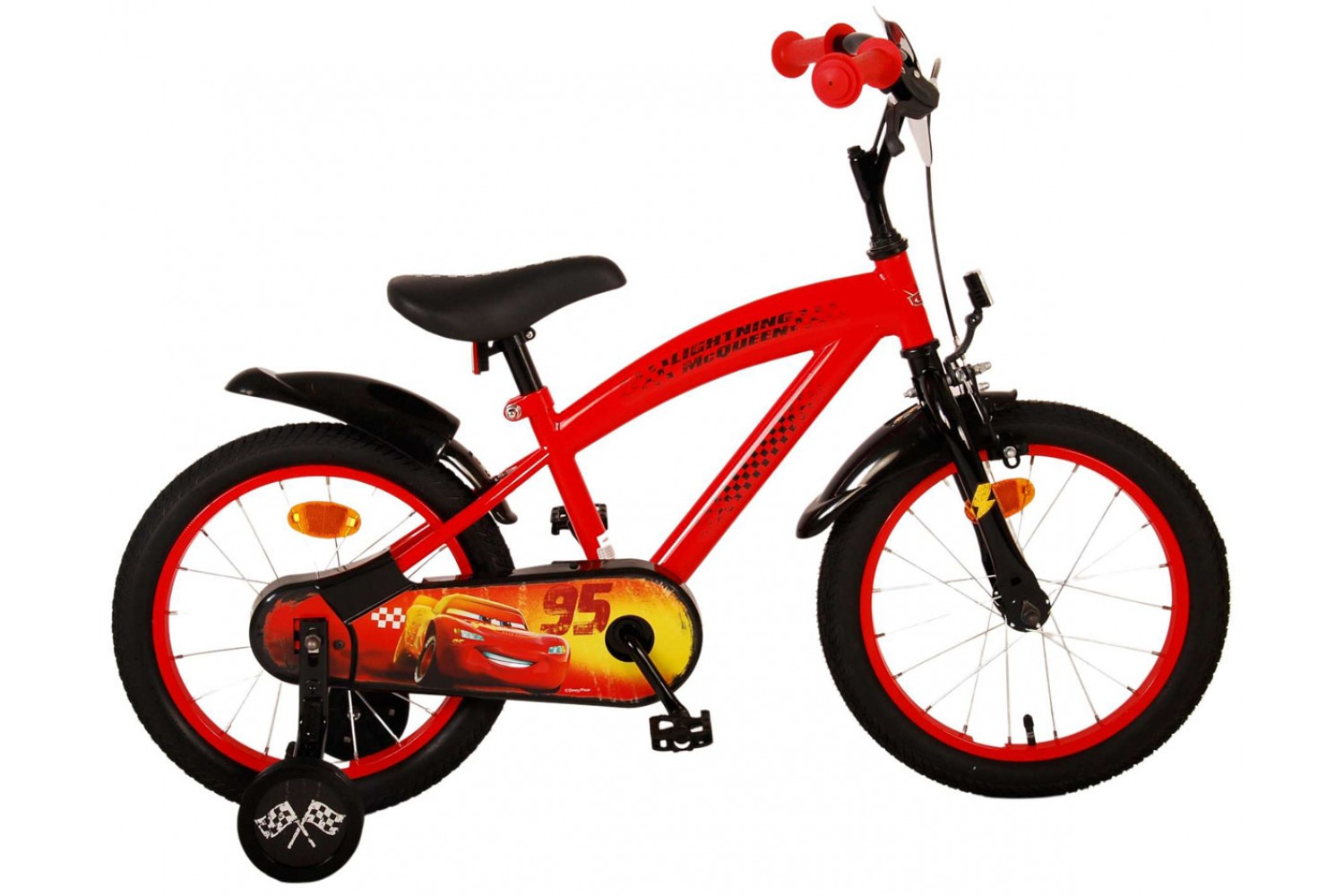 Disney Cars Kinderfahrrad 16 Zoll Jungen Rot