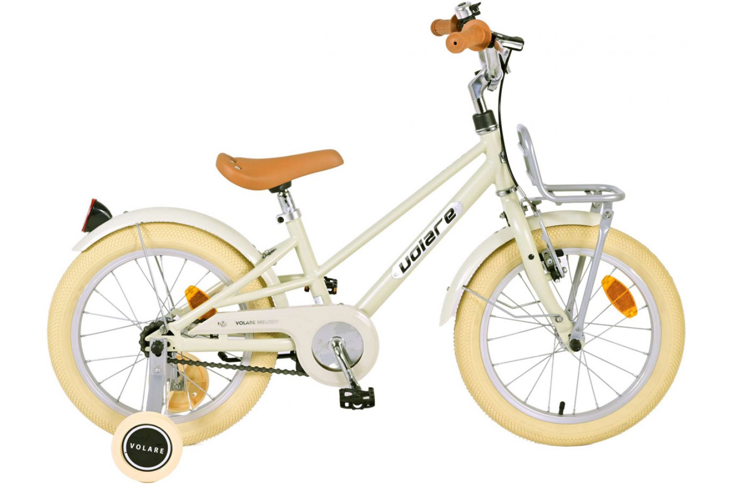 Volare Melody Kinderfahrrad 16 Zoll Mädchen Sand