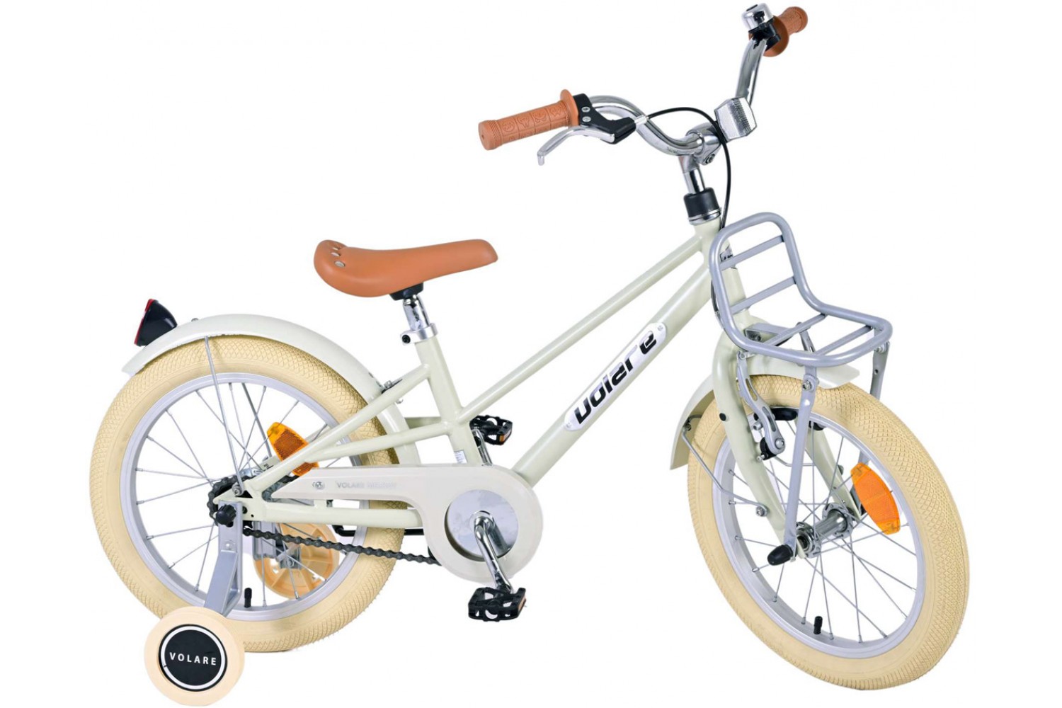 Volare Melody Kinderfahrrad 16 Zoll Mädchen Sand