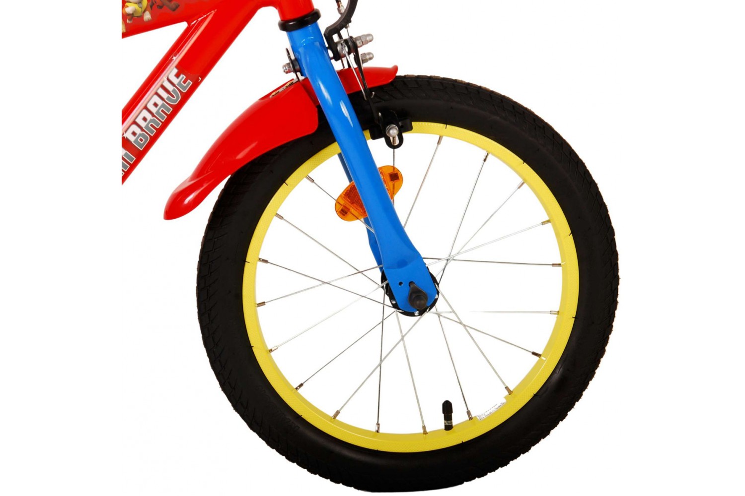 Paw Patrol Kinderfahrrad 16 Zoll Jungen Rot Blau