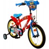 Paw Patrol Kinderfahrrad 16 Zoll Jungen Rot Blau