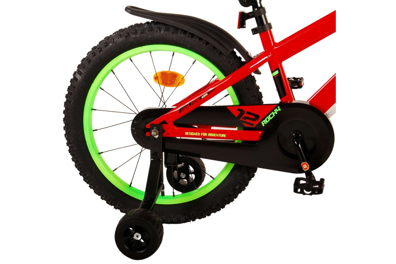 Volare Rocky Kinderfahrrad 18 Zoll Jungen Rot