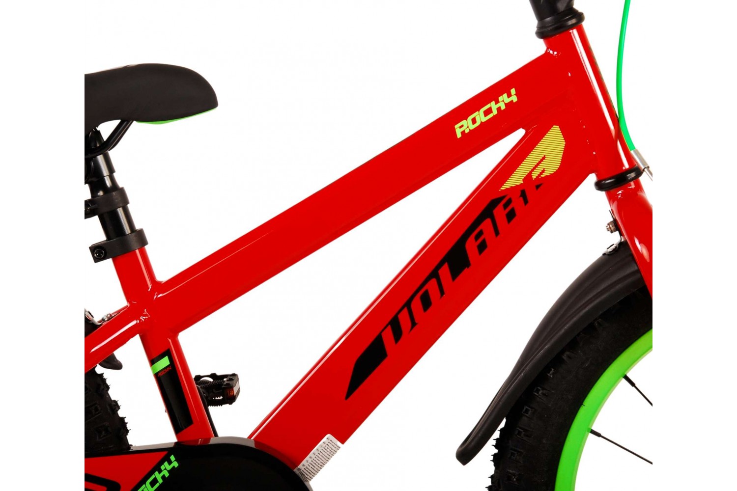 Volare Rocky Kinderfahrrad 18 Zoll Jungen Rot