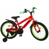 Volare Rocky Kinderfahrrad 18 Zoll Jungen Rot | 2 Handbremsen