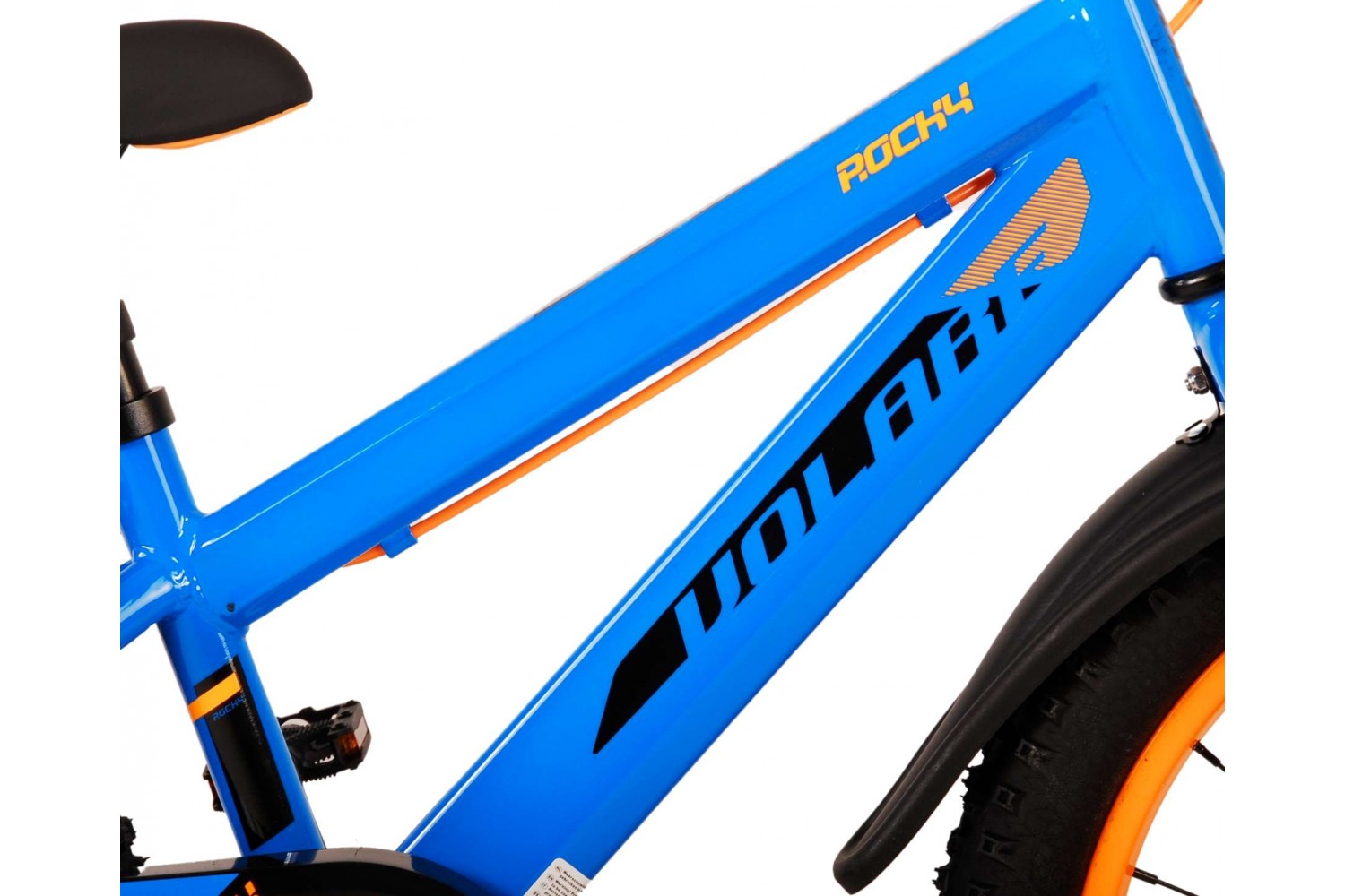 Volare Rocky Kinderfahrrad 18 Zoll Jungen Blau | 2 Handbremsen