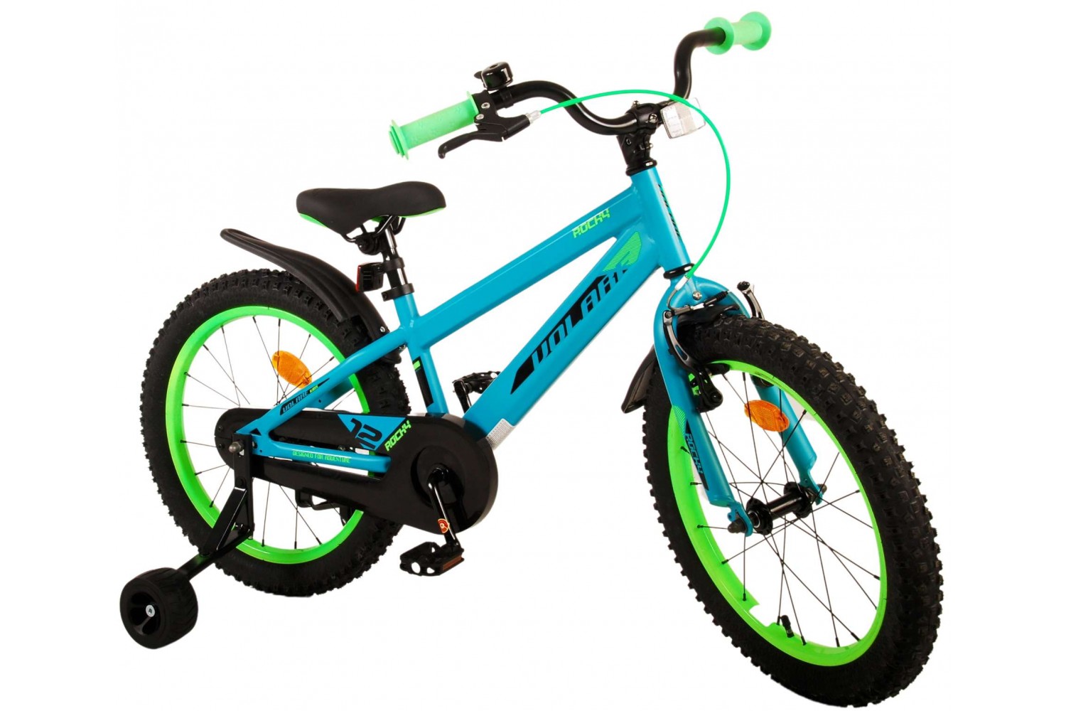 Volare Rocky Kinderfahrrad 18 Zoll Jungen Grün