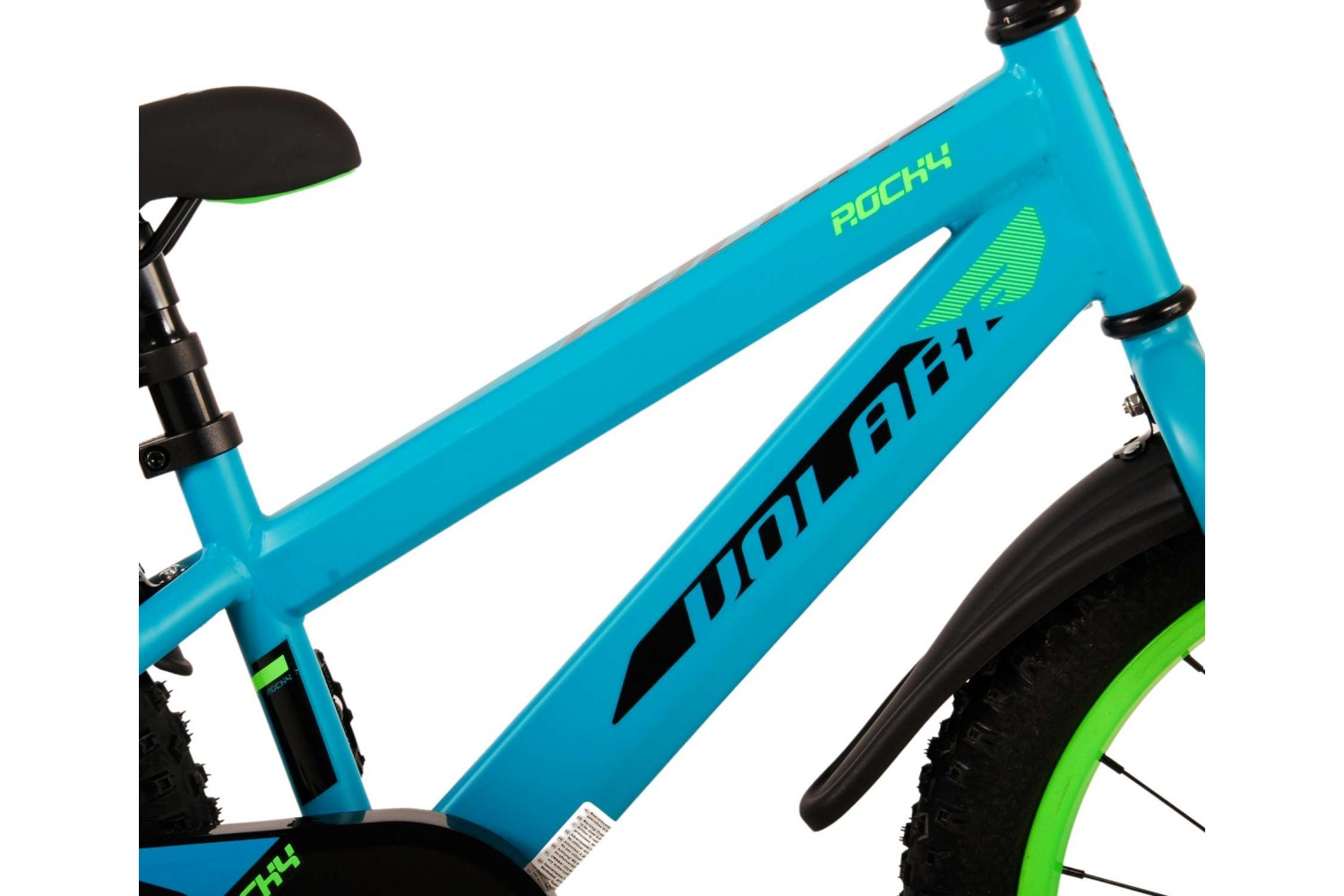 Volare Rocky Kinderfahrrad 18 Zoll Jungen Grün