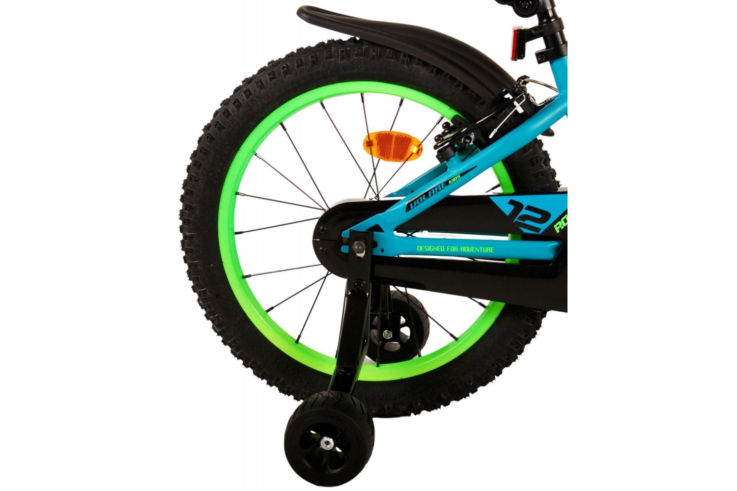 Volare Rocky Kinderfahrrad 18 Zoll Jungen Grün | 2 Handbremsen