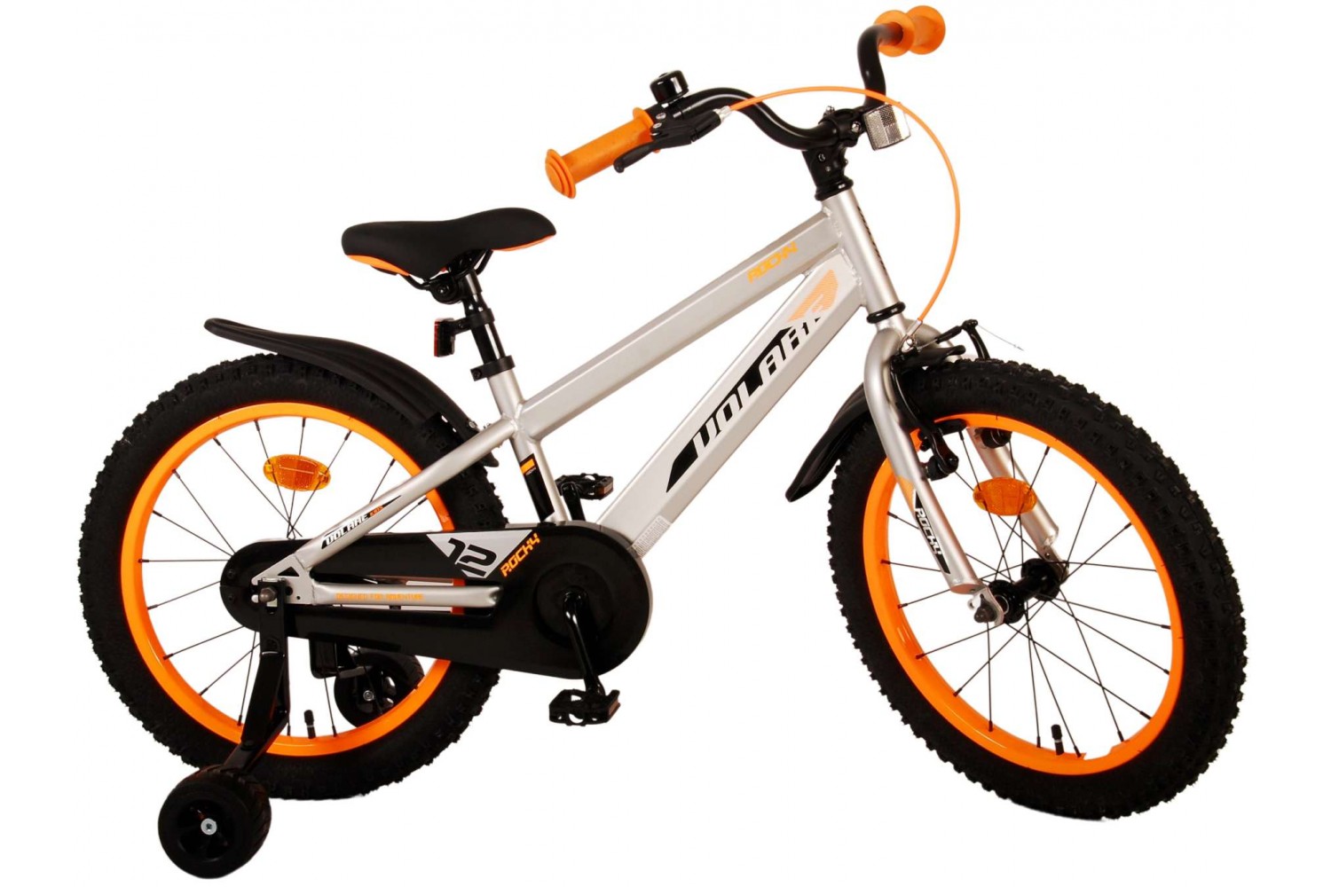 Volare Rocky Kinderfahrrad 18 Zoll Jungen Grau