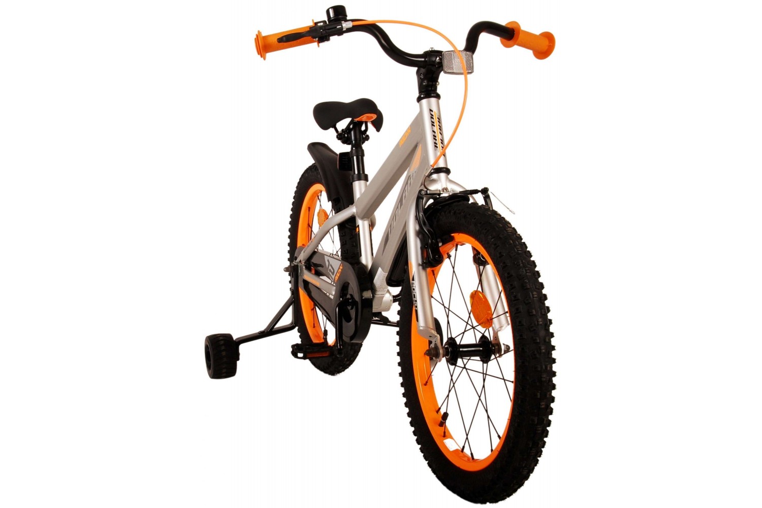 Volare Rocky Kinderfahrrad 18 Zoll Jungen Grau