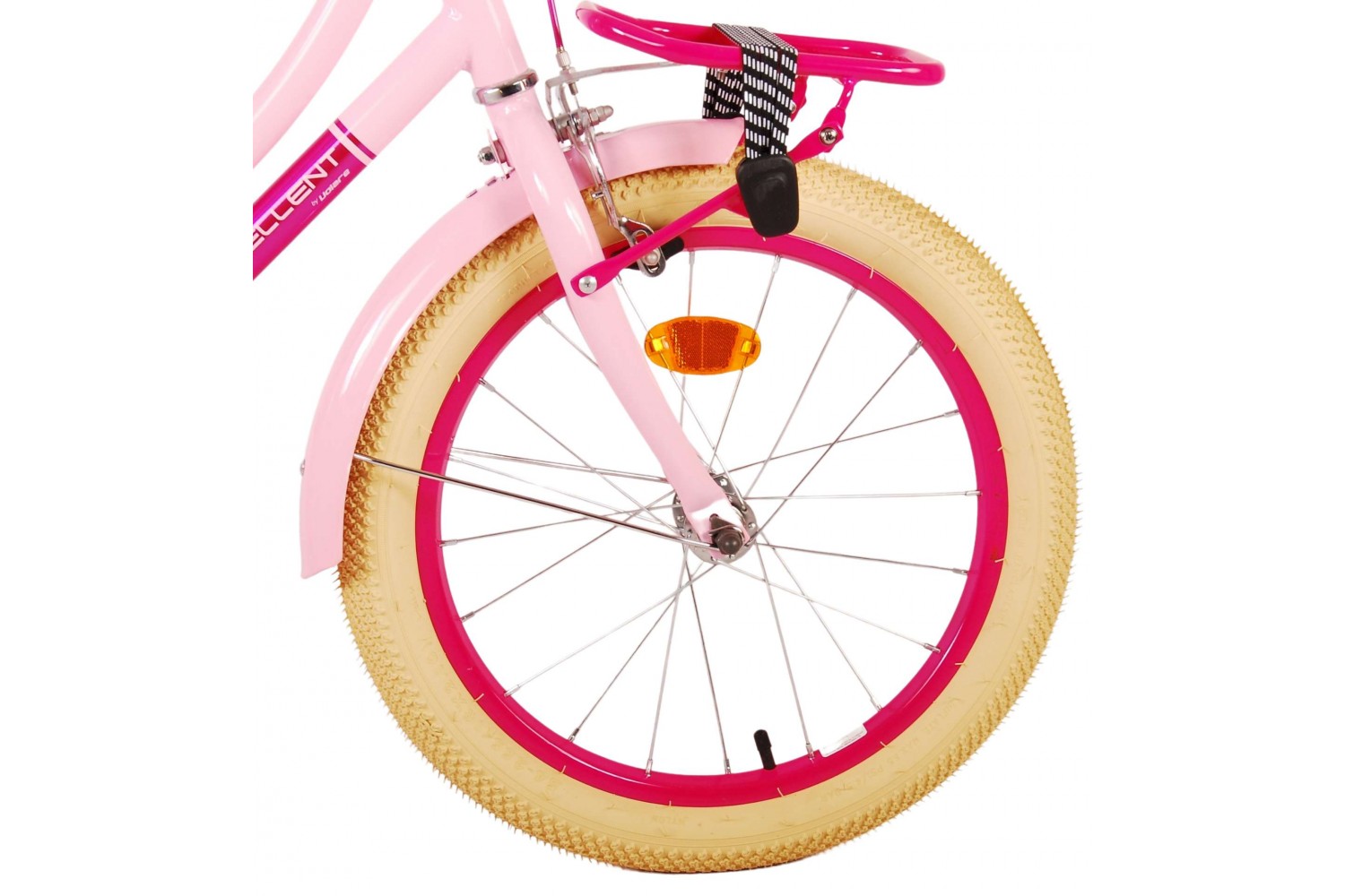 Volare Excellent Kinderfahrrad 18 Zoll Mädchen Rosa