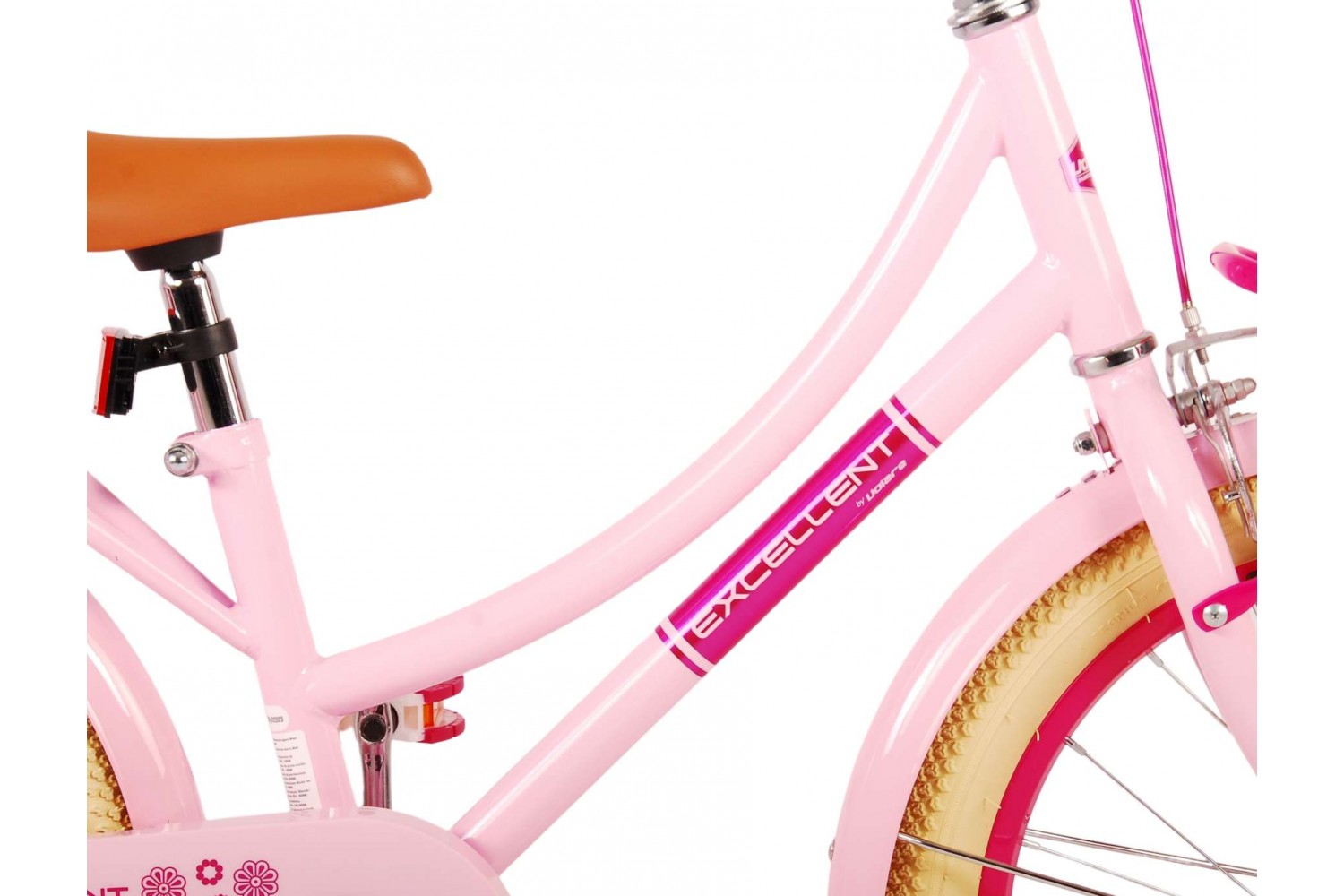 Volare Excellent Kinderfahrrad 18 Zoll Mädchen Rosa