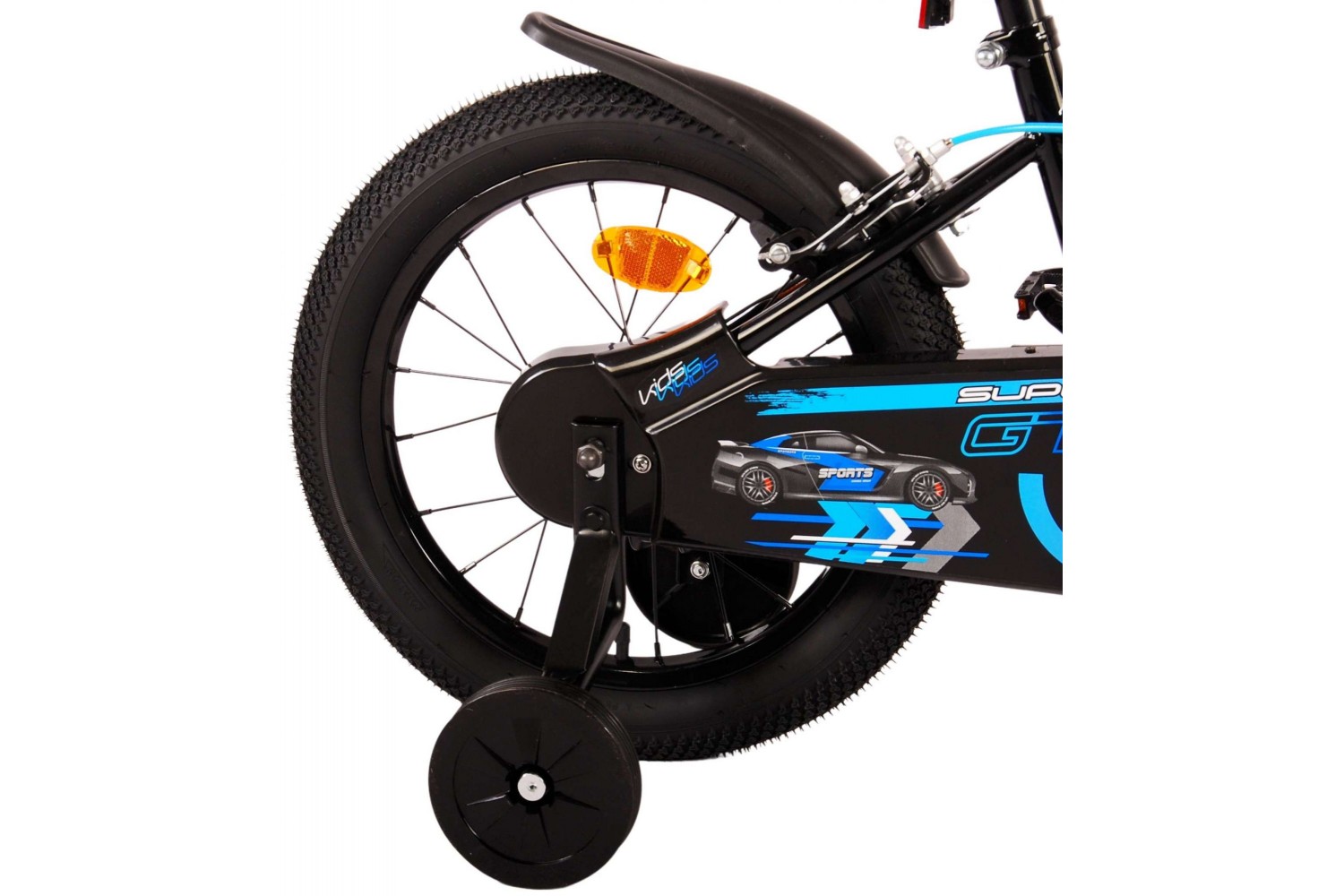 Volare Super GT Kinderfahrrad 16 Zoll Jungen Blau | 2 Handbremsen