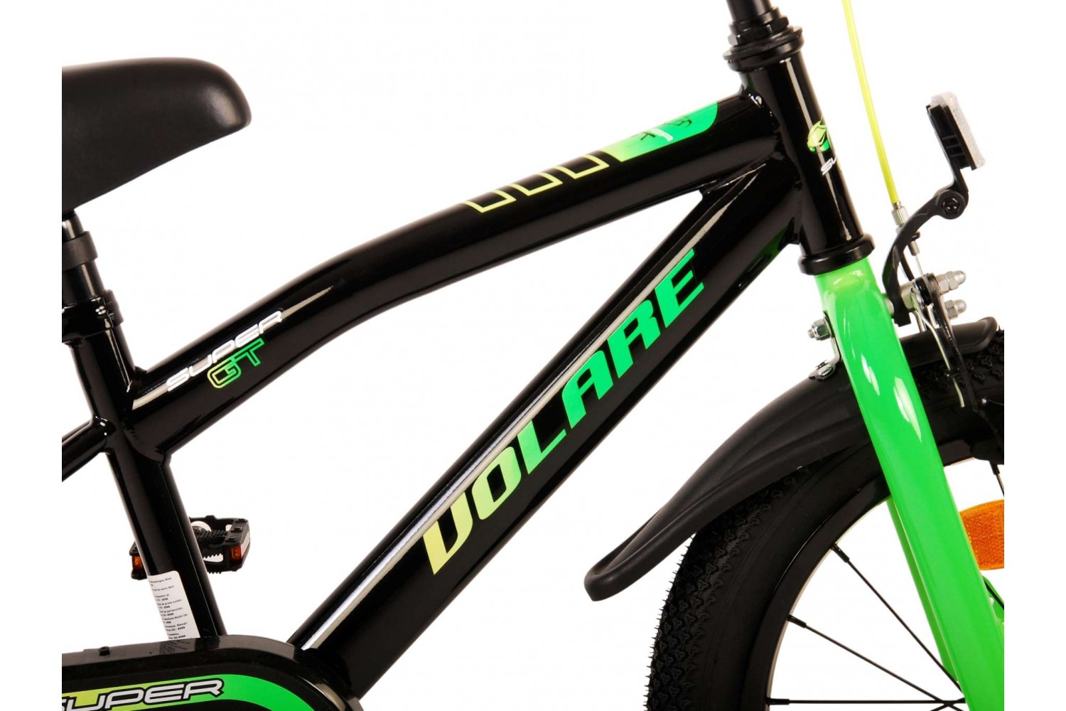 Volare Super GT Kinderfahrrad 16 Zoll Jungen Grün